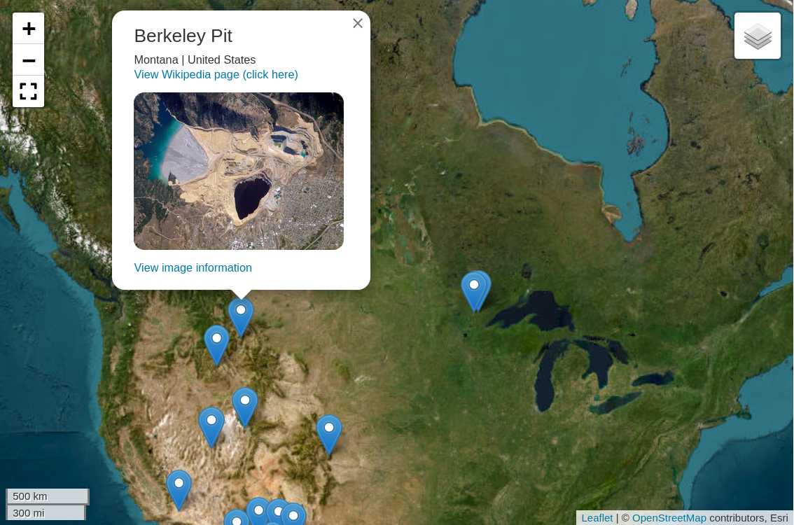 Blog post banner for the Mapping open pit mines in the US blog post